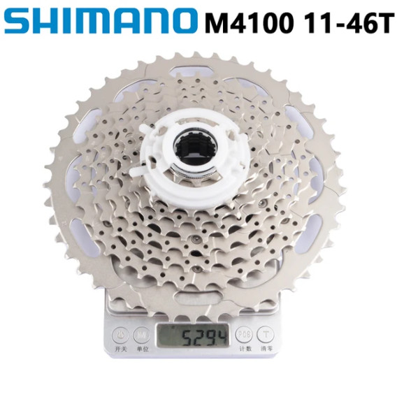 SHIMANO DEORE M4100 Cassette 10 Speed Sprocket for MTB Bike 11-42/46T Flywheel