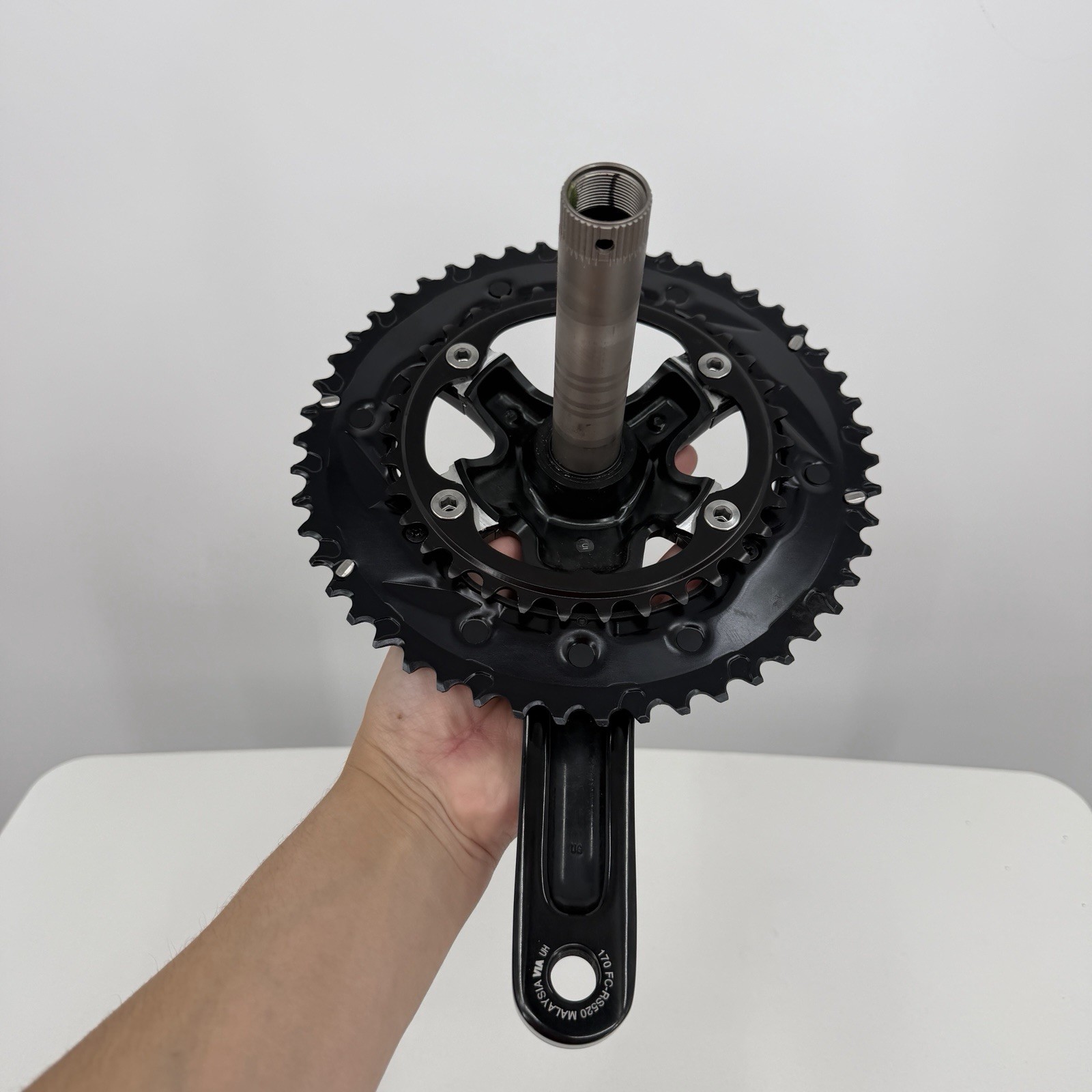 Shimano 105 FC-RS520 12-Speed Crankset 170mm 50-34T Black