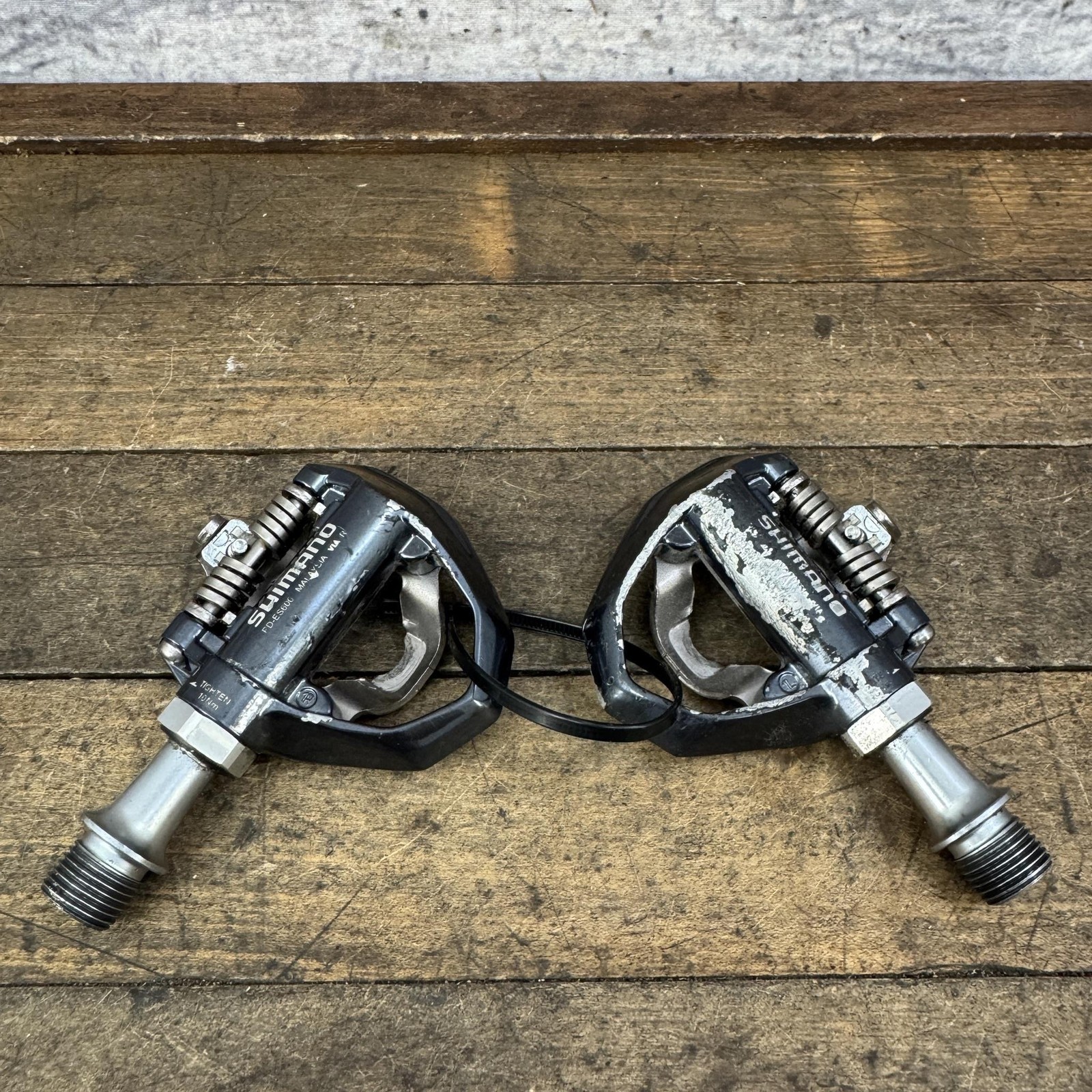 Shimano Ultegra SPD Pedals PD-ES600 Clipless Bike 9/16 Black Pair Road Gravel