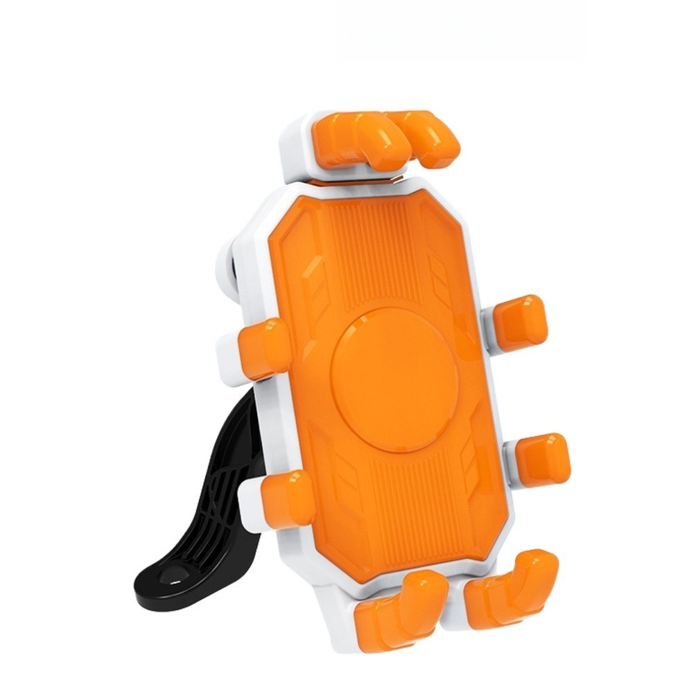 Bike Phone Mount for Rearview Mirror Fits For 4.7 to 7 Inch Phones Shock Absorb