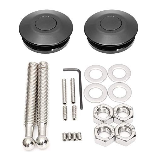 2Pack Quick Release Latch Universal 2.44in/62mm Diameter 2black PRO 62-100
