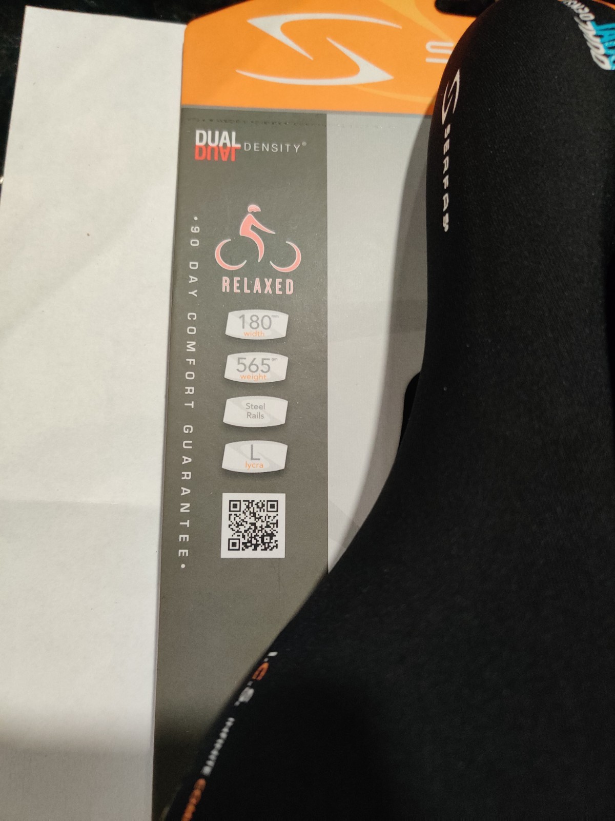 dual density gel saddle with cut out by Serfas women’s model DDM-CT