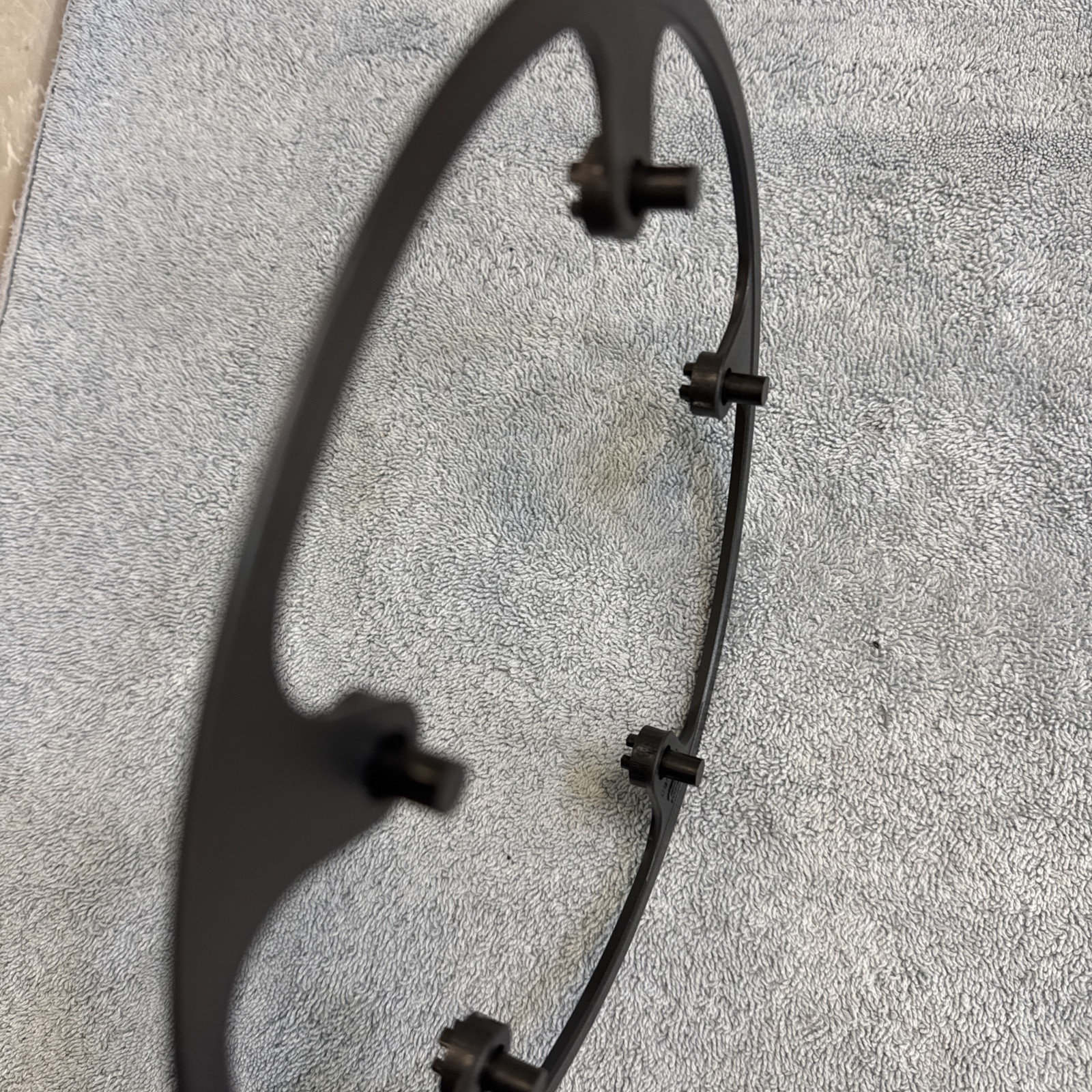 Brompton BLACK chain guard for 50T Brompton 1 piece crank