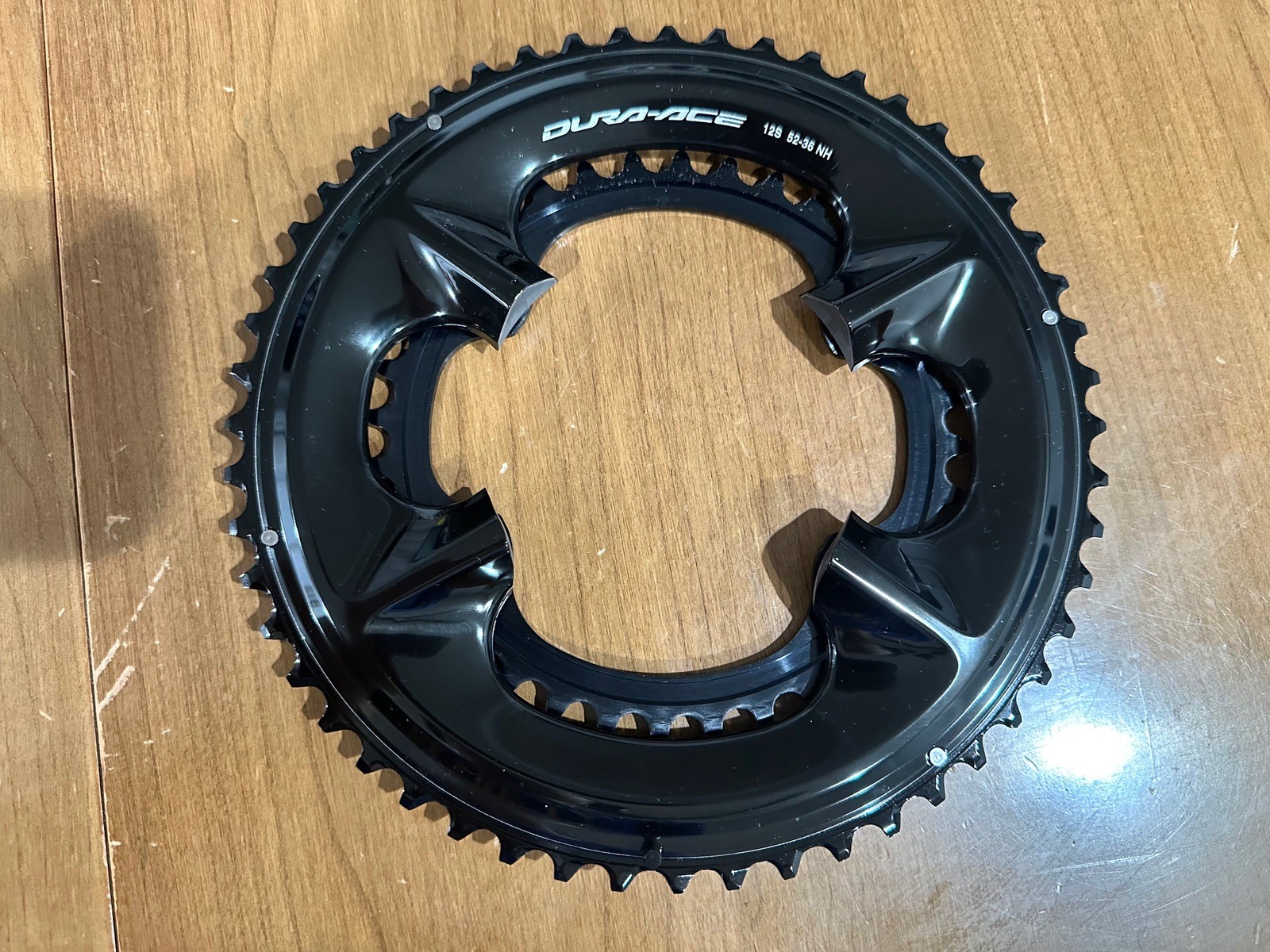 Shimano Dura-Ace FC-R9200 52t & 36t 52-36 NH Chainrings, 12-Speed 52/36 + Bolts
