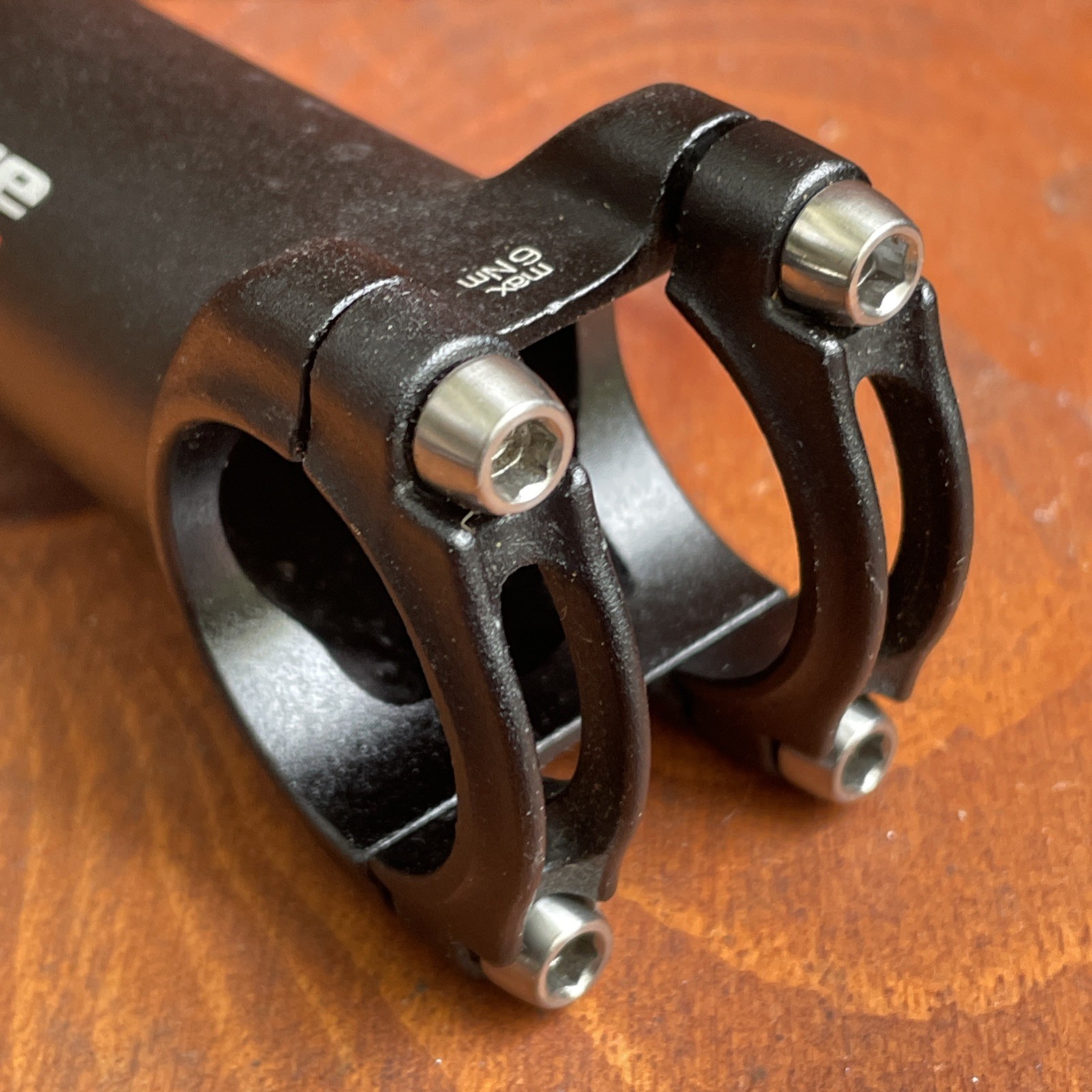 Syntace F109 Threadless ROAD Stem 110mm x 31.8mm x 6° BLACK w/ 4mm hardware VGC!