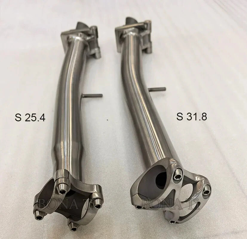 Ti Atom/Titanium Stem 25.4mm for Brompton Folding Bike-P/S/M/H Stem