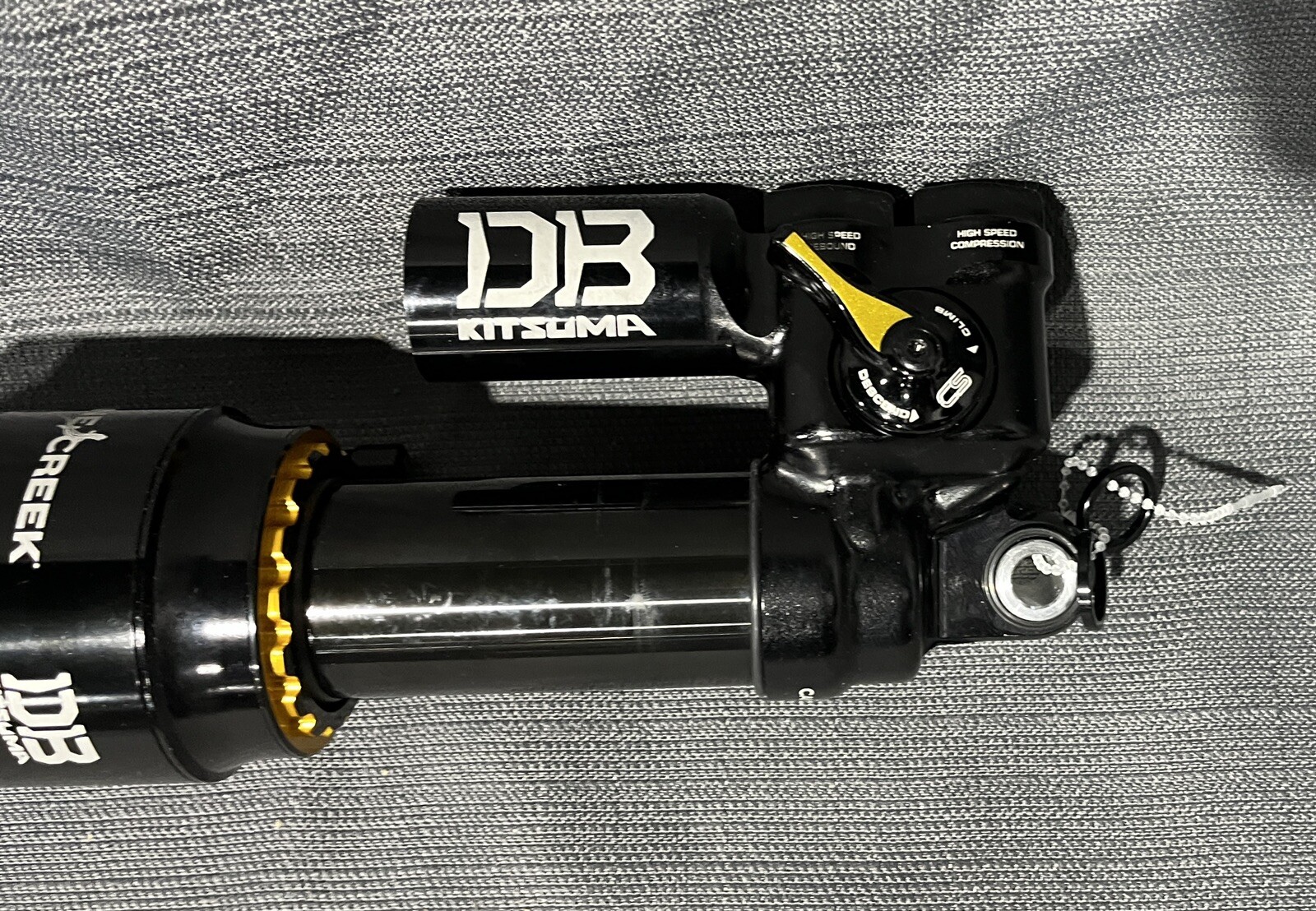 Cane Creek DB Kitsuma Air Rear Shock 230x65mm 3-Pos Climb Switch 4-Way Adjust
