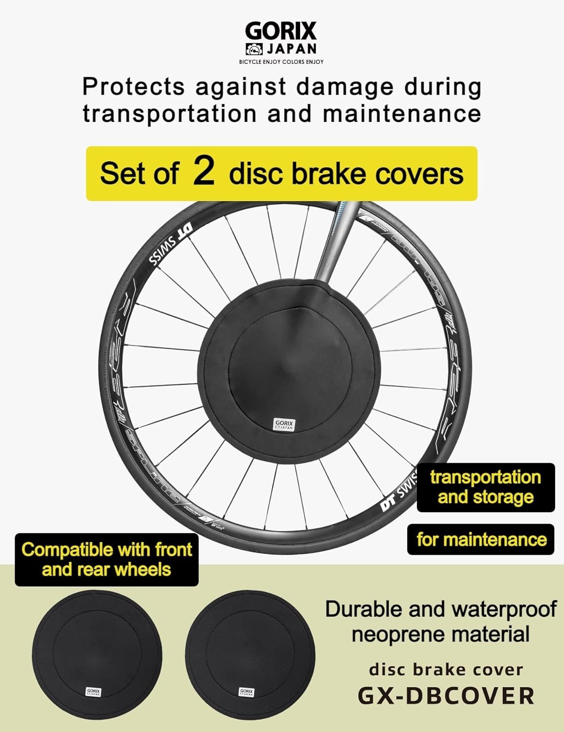 Bike Rotor Protectors – Transport Set