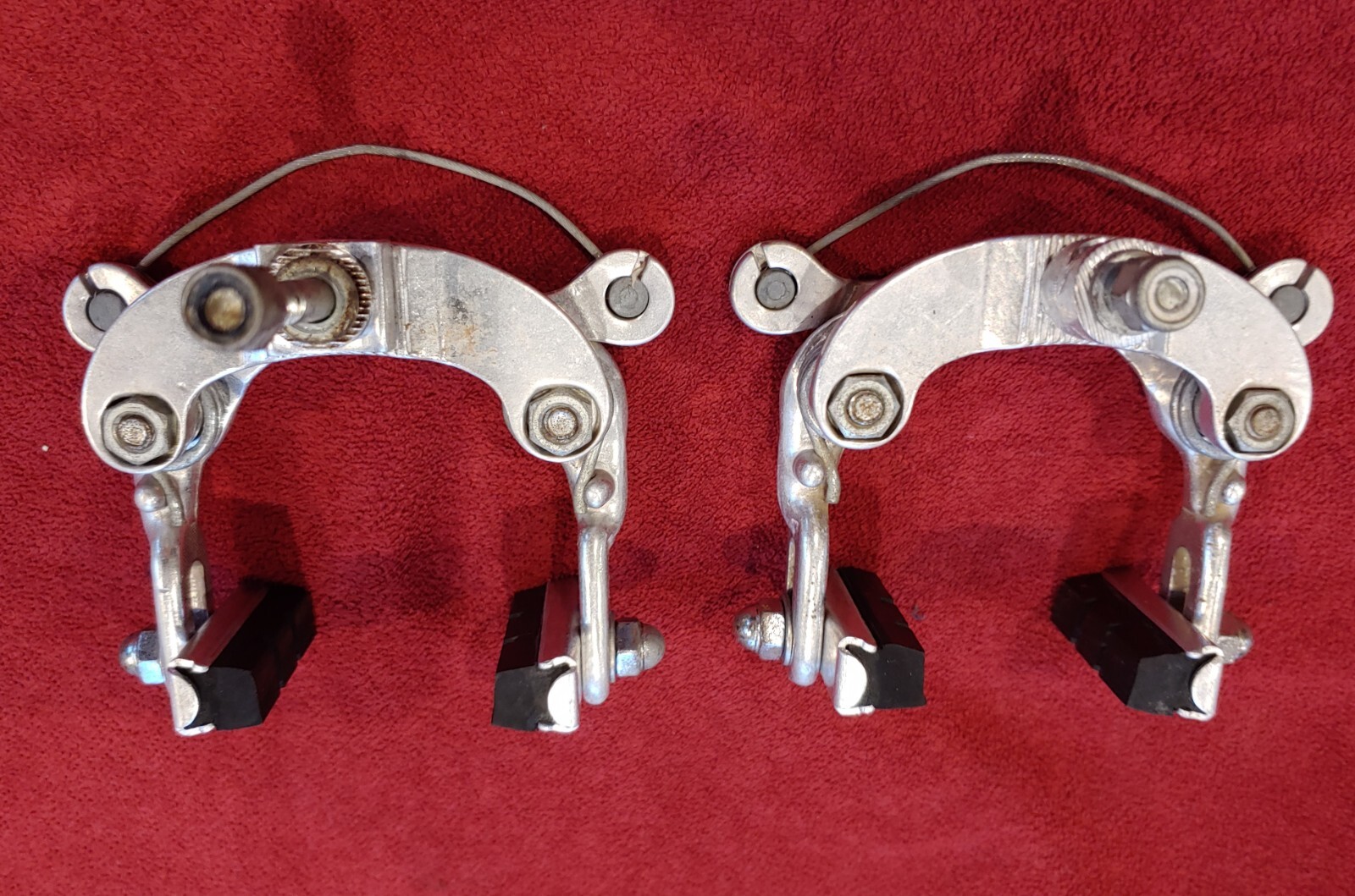 Vintage POLYGON Drop Forged 610 Center Pull Road Caliper Set – Front & Rear