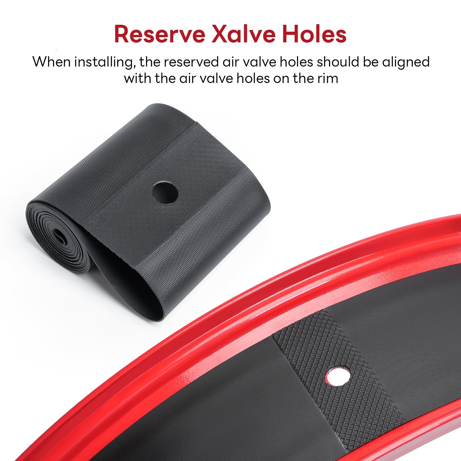 26×4.0 Inch Rim Strip Tape Fat Tire Liner PVC Inner Tube 26X4.0