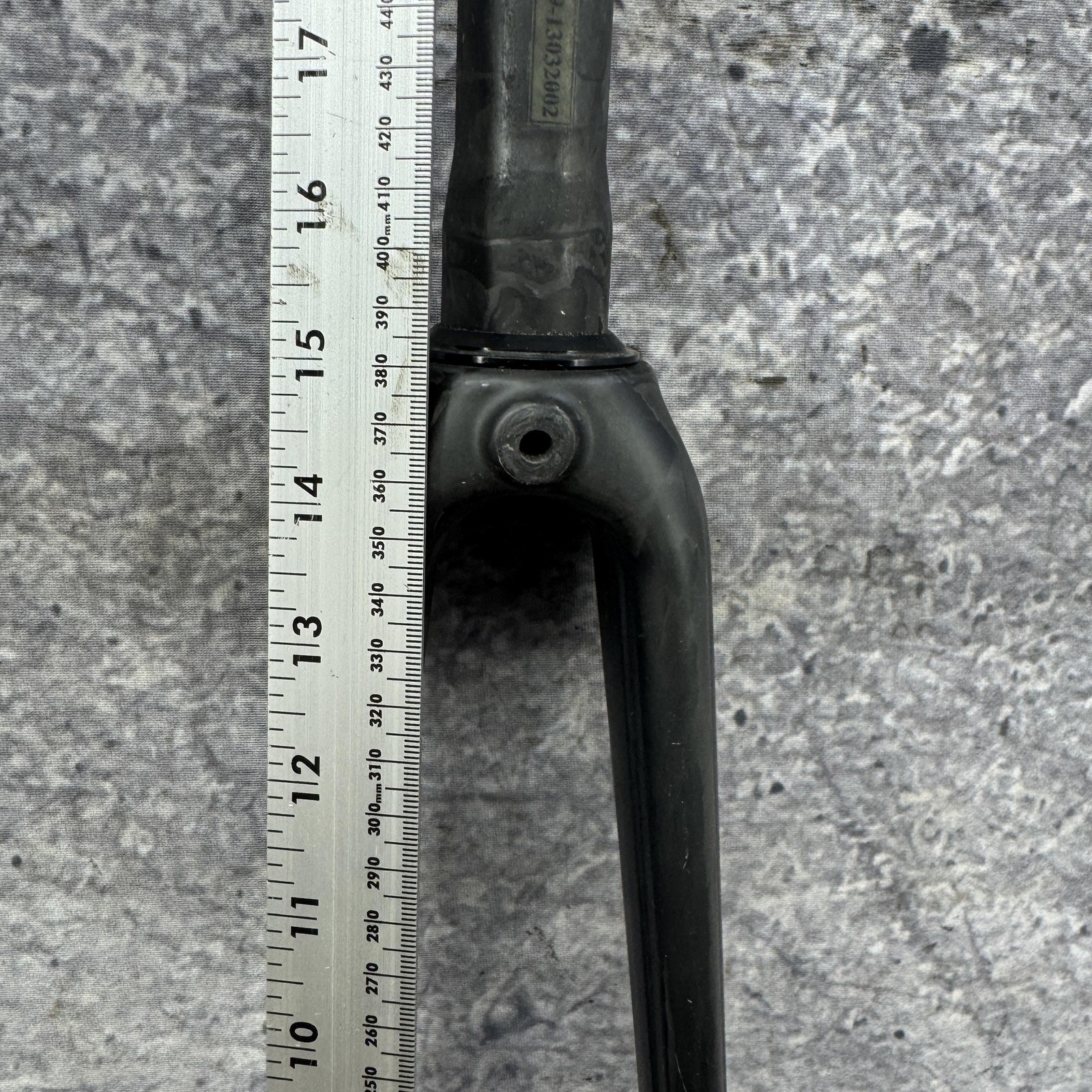 BMC Carbon 700c Fork TAPERED Steerer Caliper Rim Brake QR Road Bike Black