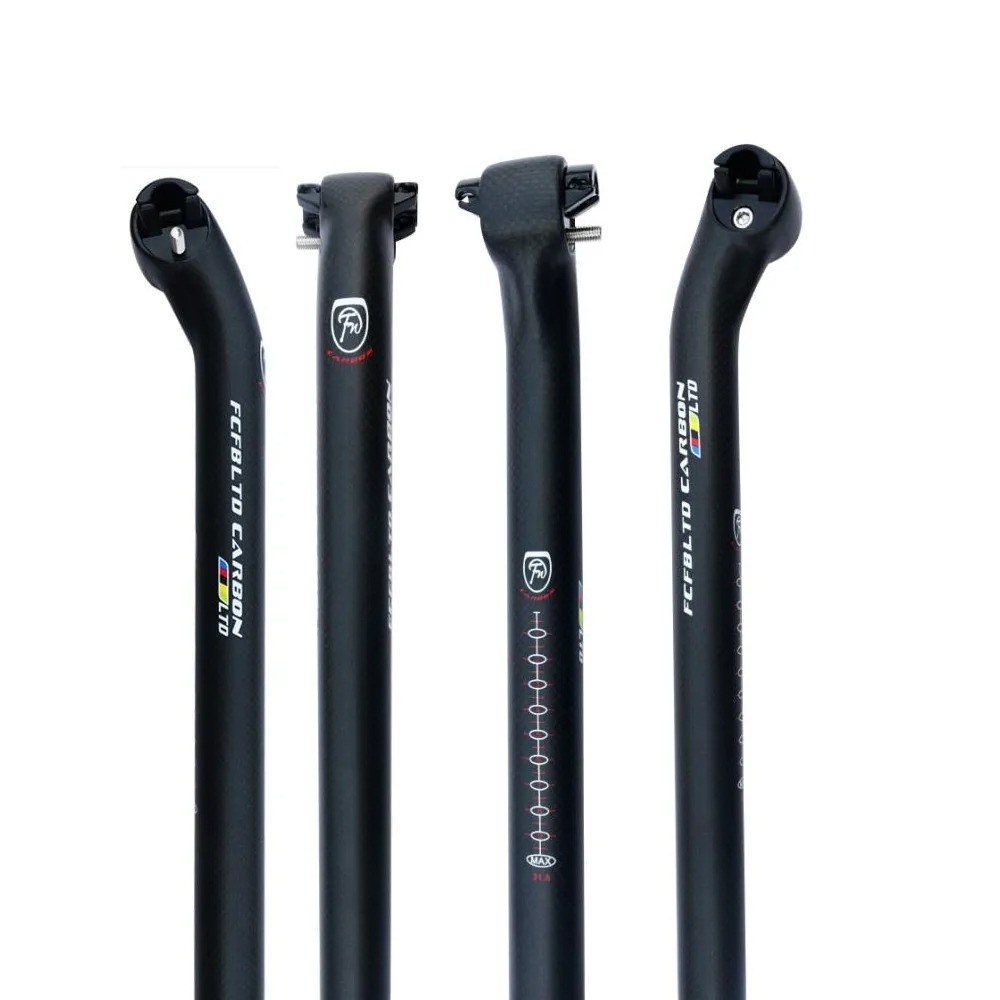 Super Light Carbon MTB Road Bike Seatpost 27.2/30.8 /31.6/31.8 /33.9/34.9mm