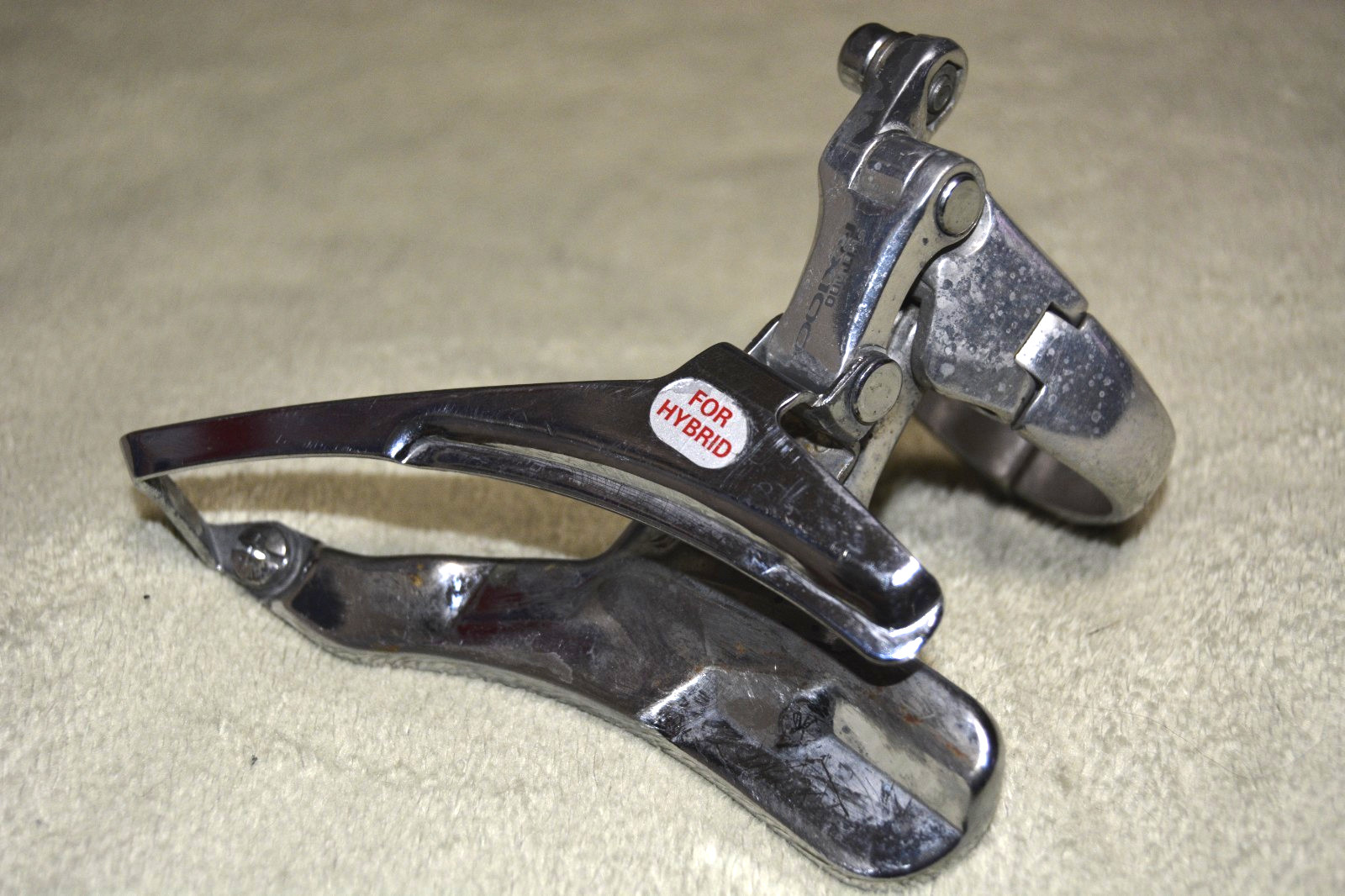 SHIMANO RX100 FRONT DERAILLEUR Clamp-On 31.8 3×7/8 Bottom Pull FD-A553-ST