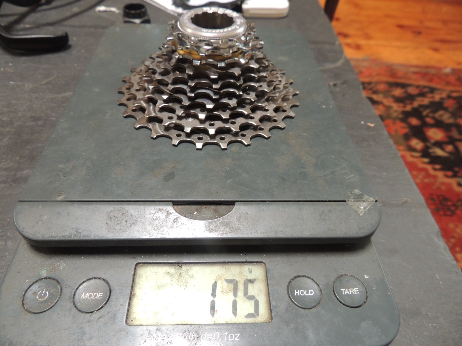 Recon 10 Spd Campagnolo Compatible Cassette 11-27 Titanium NEW Ultralight