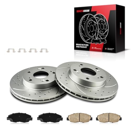 Front Brake Pads and Rotors Kit replacement for Front For: 2006 31311+D465A