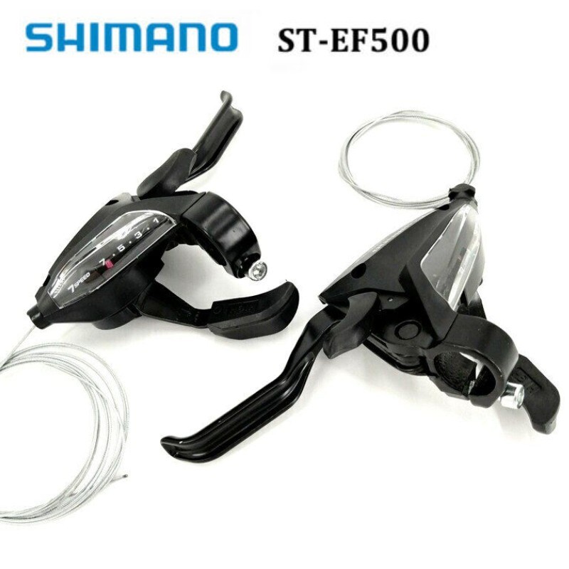 SHIMANO ST-EF500 3 7 8 Speed Bicycle Shifter Set Brake Lever For EF51 MTB Bike