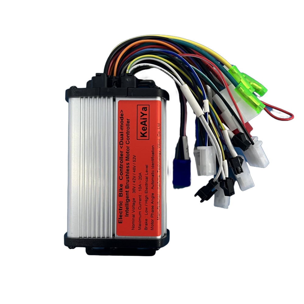 Ebike Controller 36v 42v 48v 52v 10A-20A 2‑Mode Electric Scooter Bicycle Bike
