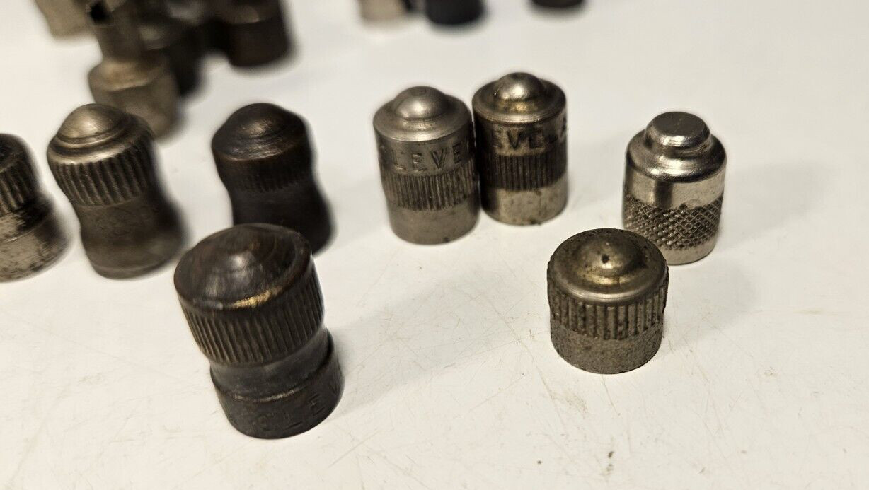 Bicycle Tube Valve Caps Plastic & Metal Miscellaneous