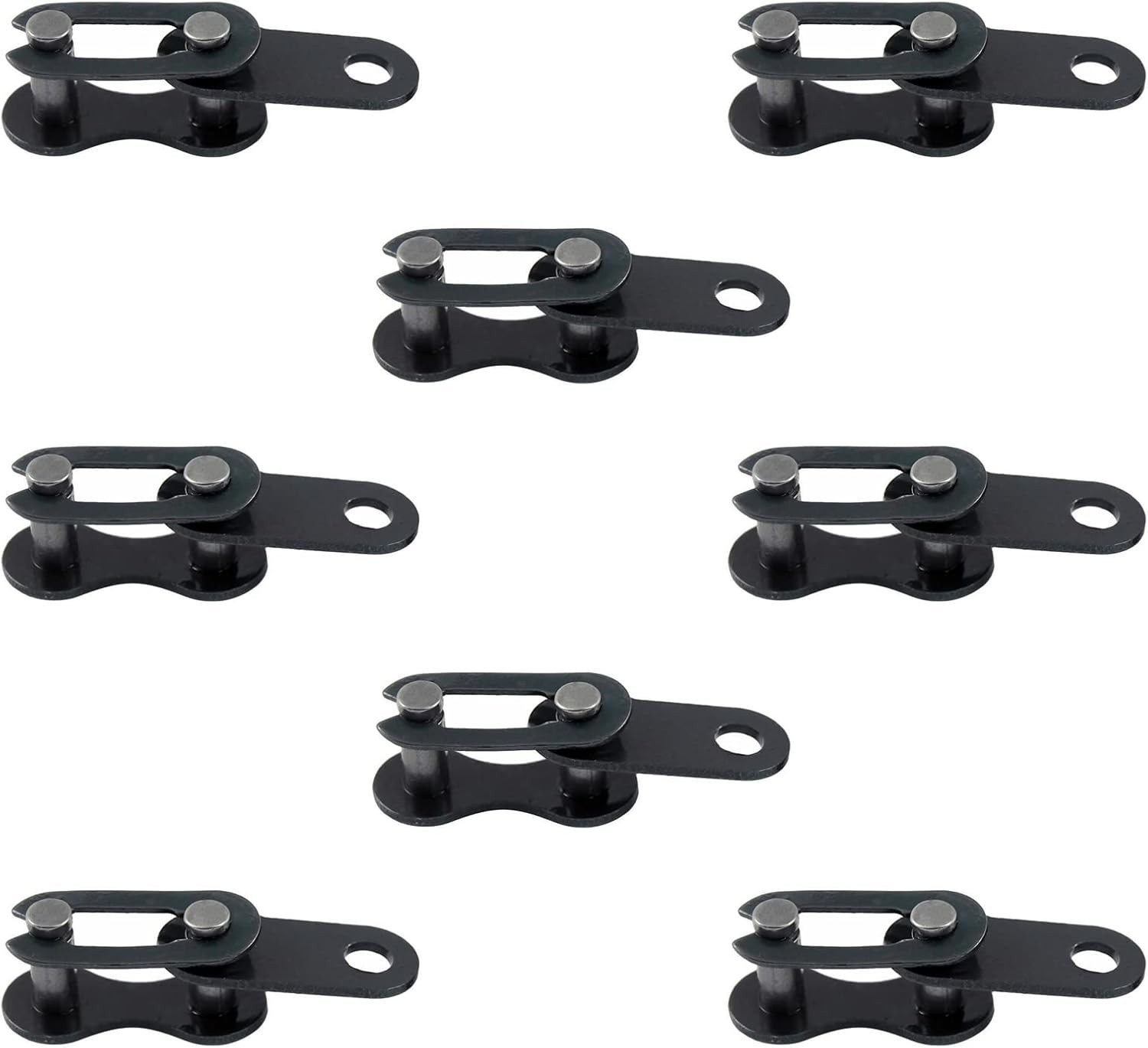 8Pcs Heavy-Duty Alloy Steel Chain Master Links for Mini Bikes, Go-Karts & More