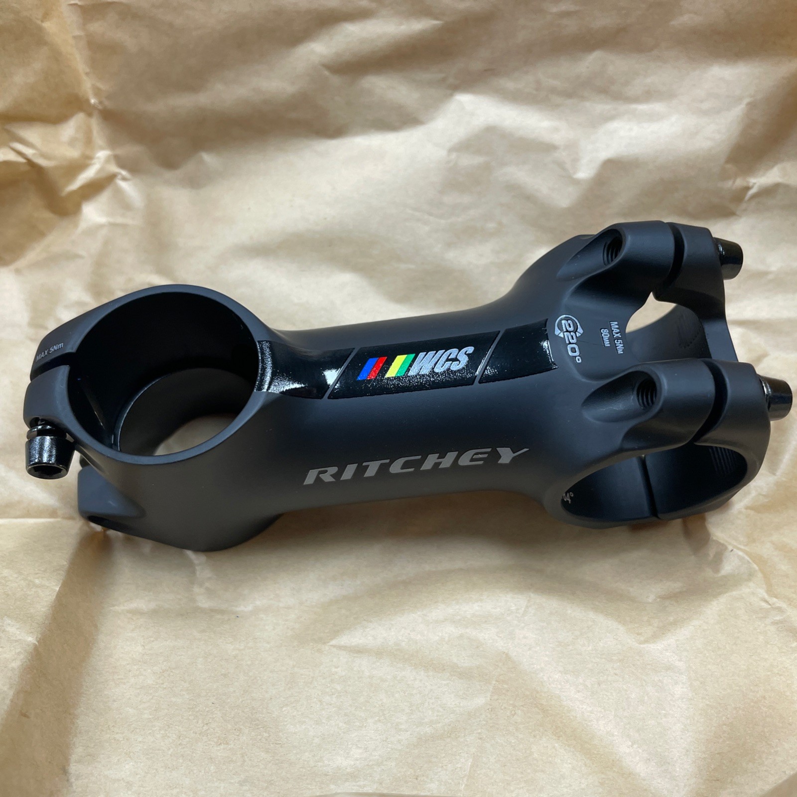Ritchey WCS C220 Bike Bicycle Stem 84/6 Degree Matte Black 1 1/4″ x 31.8 x 80mm