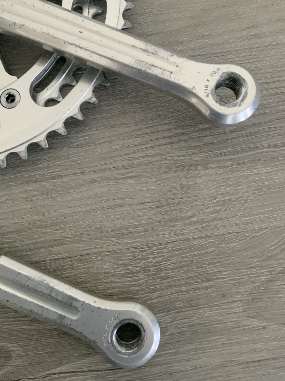 CAMPAGNOLO RECORD CRANKSET DOUBLE 52-42 TOOTH 170 MM ARMS