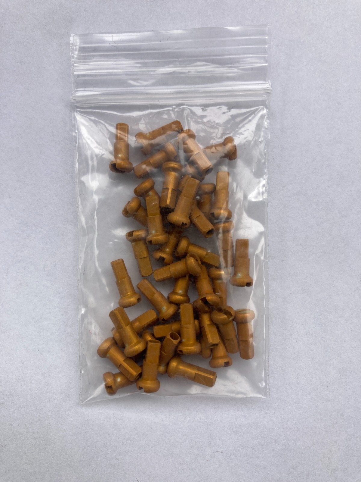 DT Swiss Standard Aluminum Alloy Spoke Nipples 2.0 x 12mm Gold