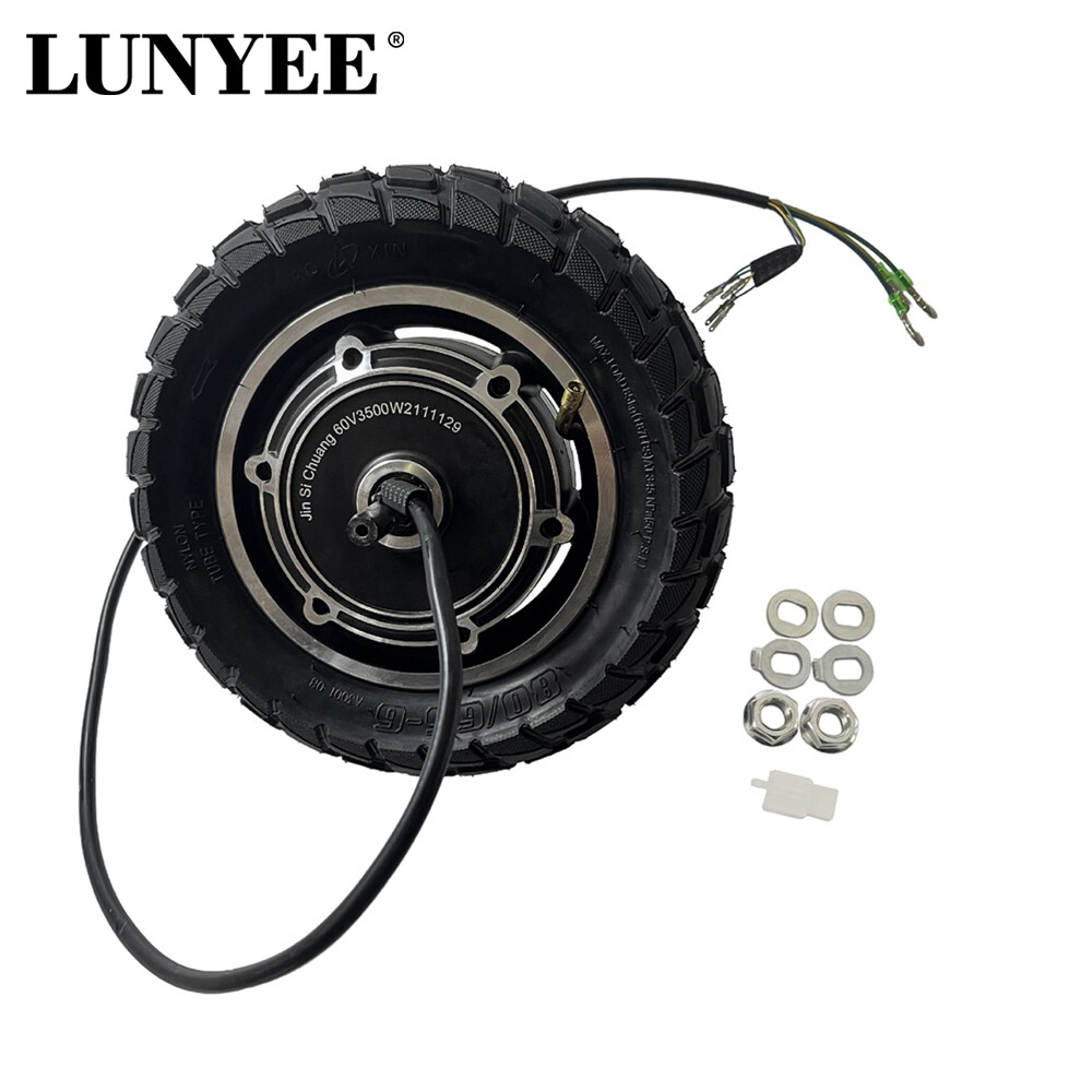 10 Inch 48V / 60V 1500W Hub Motor Replacement Electric Scooter Wheel Motor
