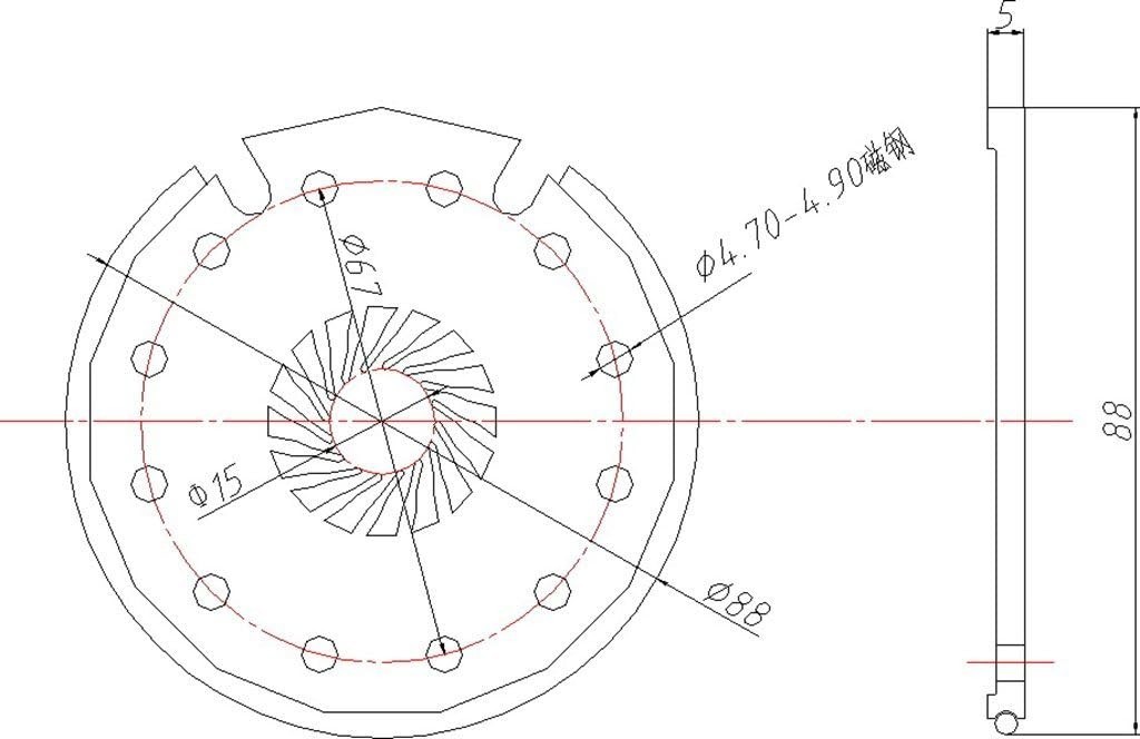 Modern Electric Bicycle PAS System with 12 Magnets for Ultimate Performance