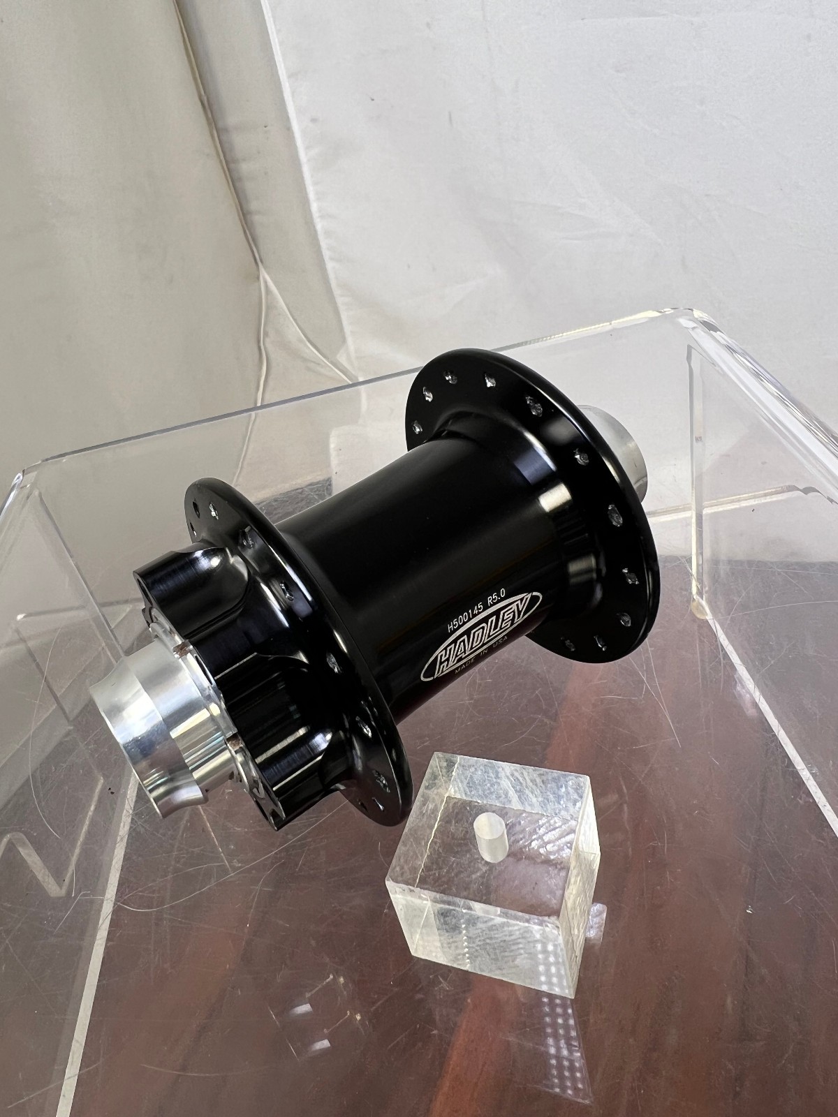 Vintage Hadley Front Hub Black Mountain Bike Downhill 26″ DH USA Made Retro MTB
