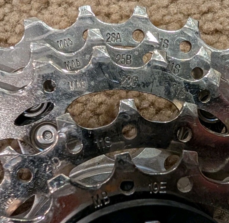 11-28T Shimano 105 CS-5800 11 Speed Road Cassette