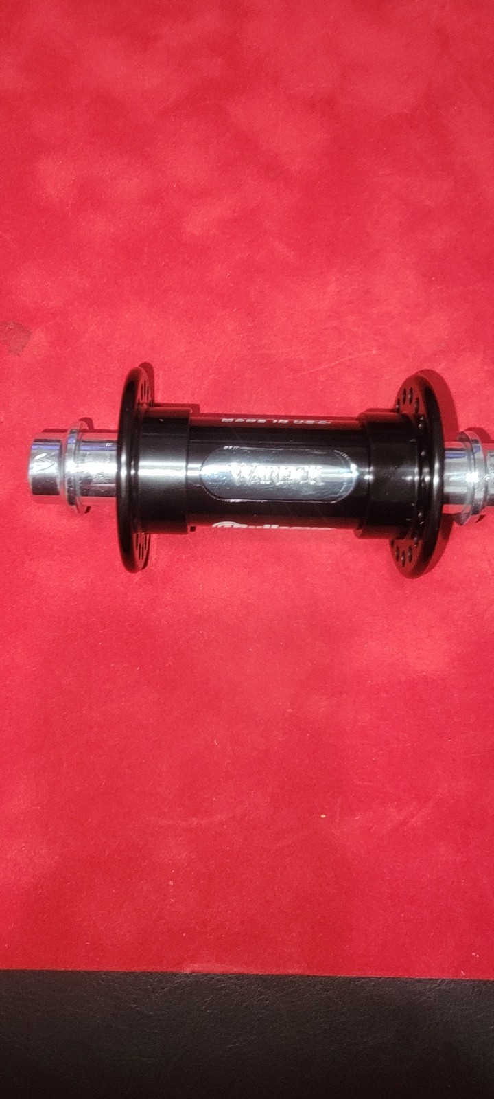 Bullseye Warlock Slotted Hubs & Bullseye Cigar Cutter Chain Tensioners Black!