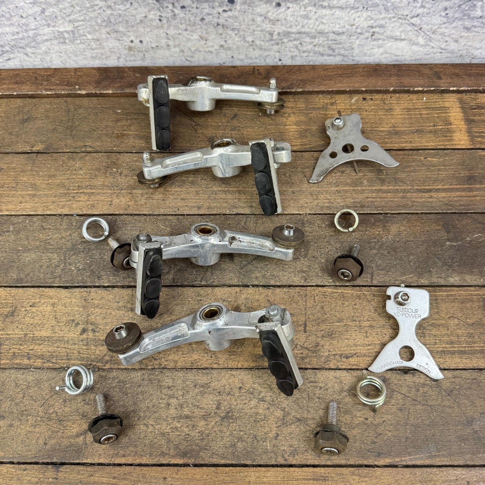 Vintage Suntour XC-Power Roller Cam Brake Set Cunningham Design MTB 80s OG Japan
