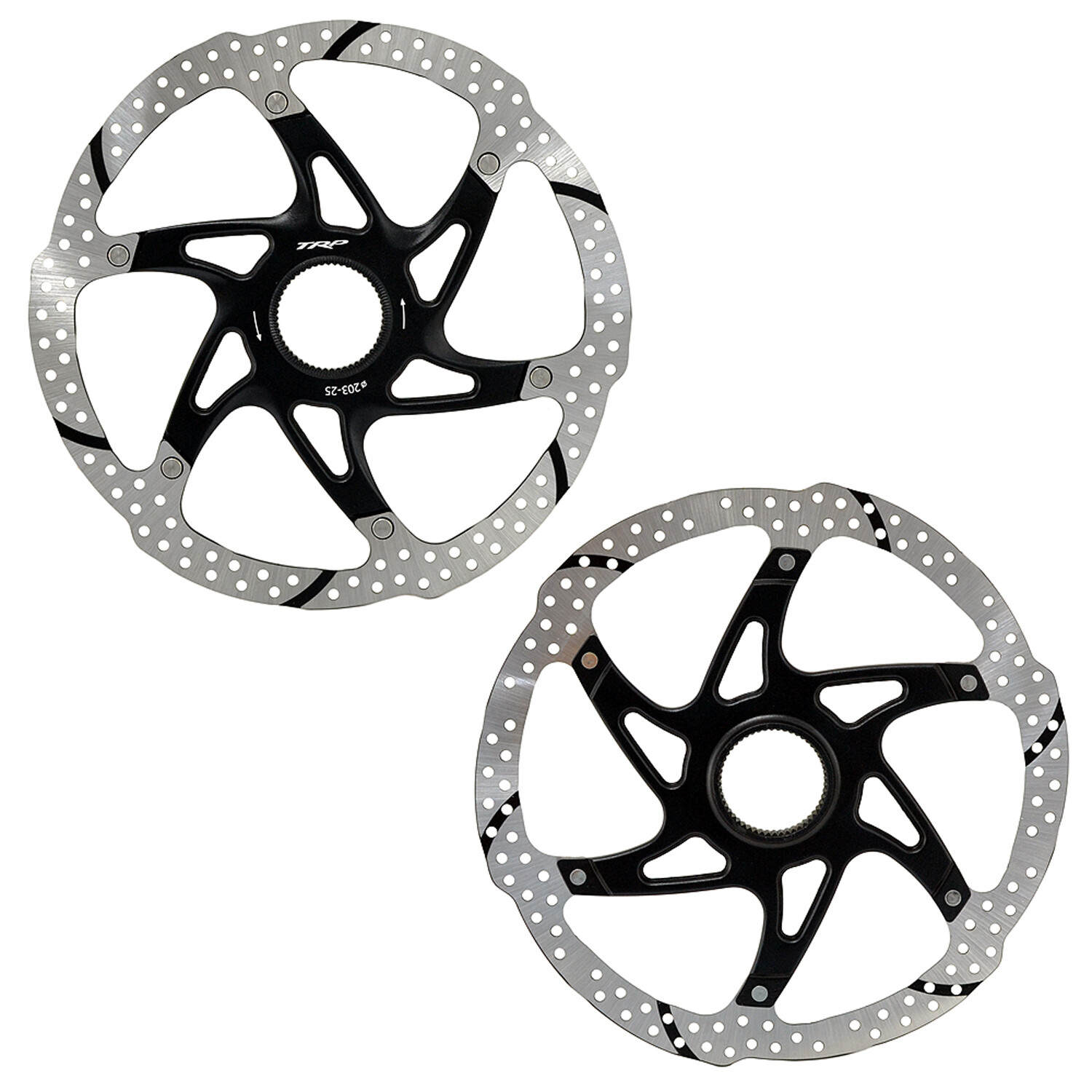 TRP TRP-25 Heat Dispersion 203mm Centerlock MTB Bike Disc Brake Rotor