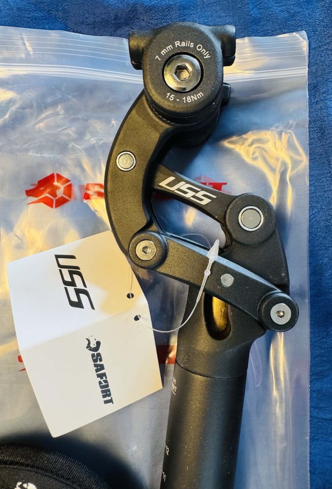 Safort Suspension Seatpost 31.6mm / 365mm MTB Bike/ eBike AD-SP18-USS NEW IN BOX