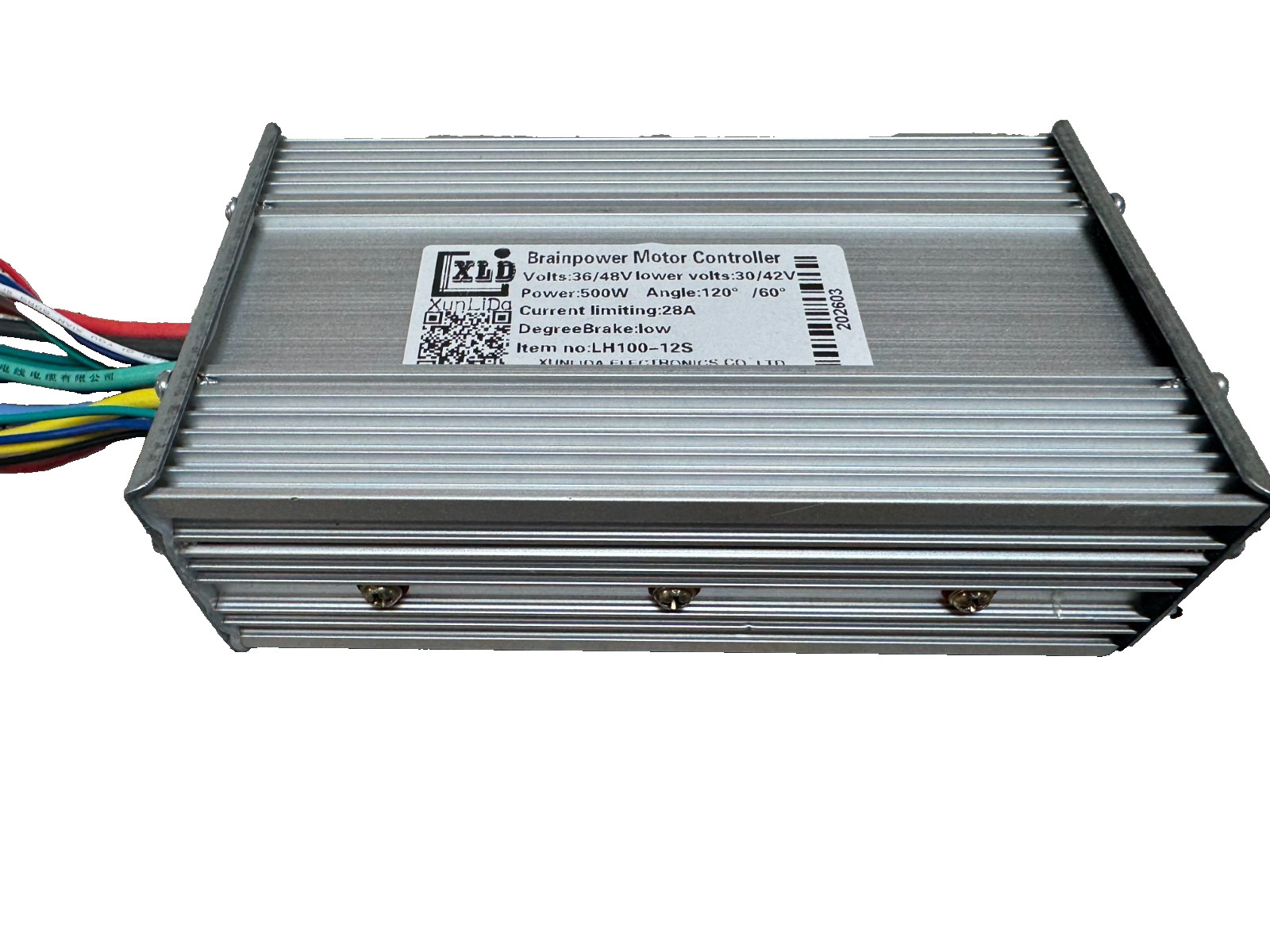 500W 36v/48v Brushless Motor Controller w throttle, LCD