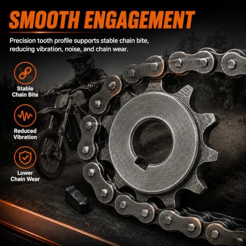 11T Front Motor Sprocket for Tuttio Soleil01 Electric Dirt Bike, Chain Engine