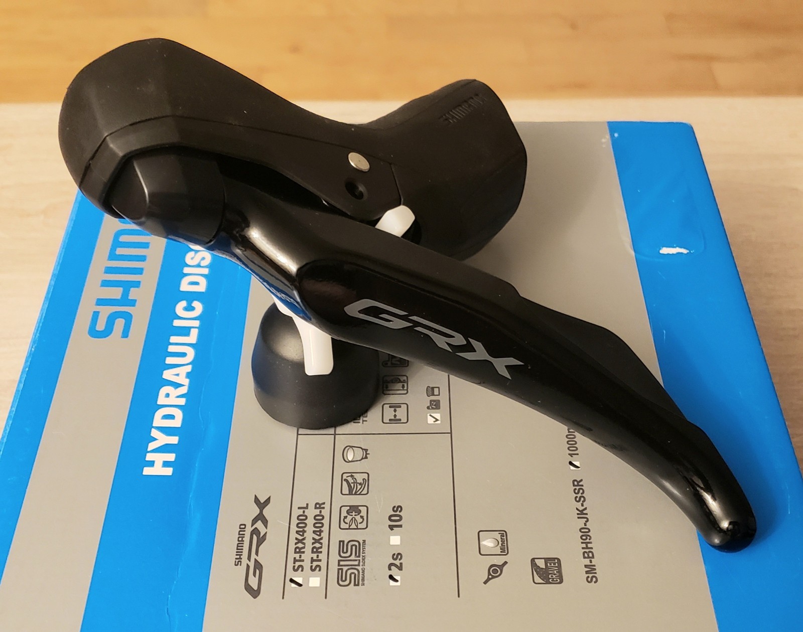 NEW! Shimano GRX ST-RX400 2×10-Spd Front Shifter/Hydraulic Brake Lever/Caliper.