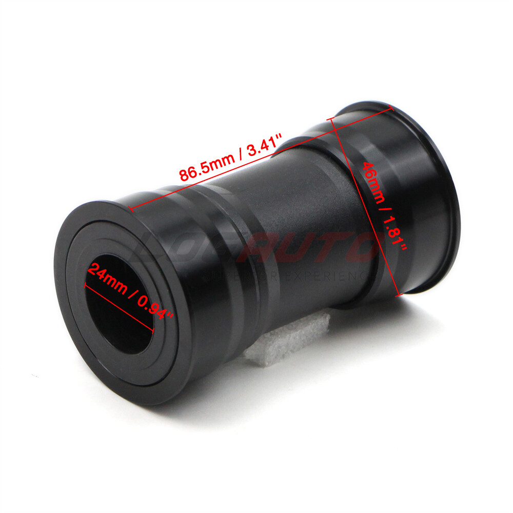 BB386 Road Bike Bottom Bracket 86.5mm Press-in Bearing Bicycle BB Cup Aluminum