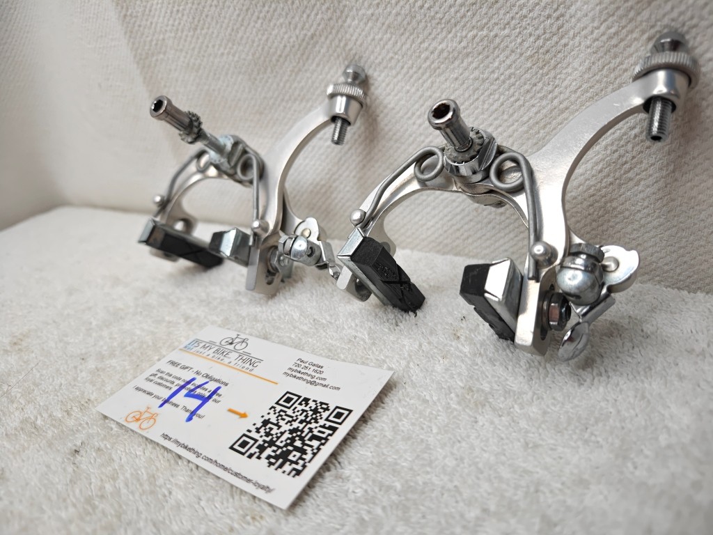 Campagnolo Gran Sport Sidepull Brake Set | Std Reach | Vintage Italian | Pair