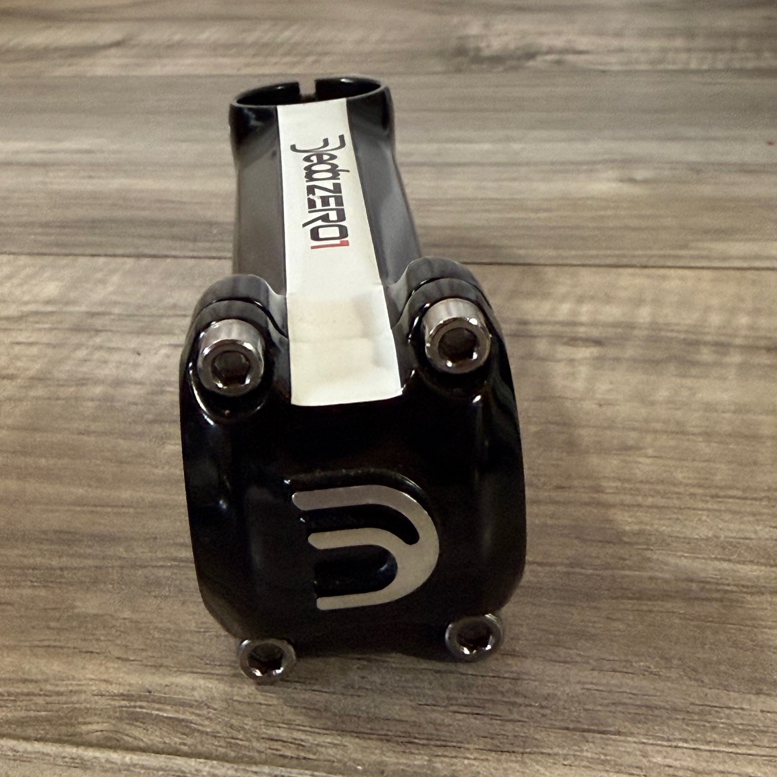 Deda Elementi Zero 1 Road Stem 120mm 1 1/8 31.8 8 Degree Gloss Black CLEAN