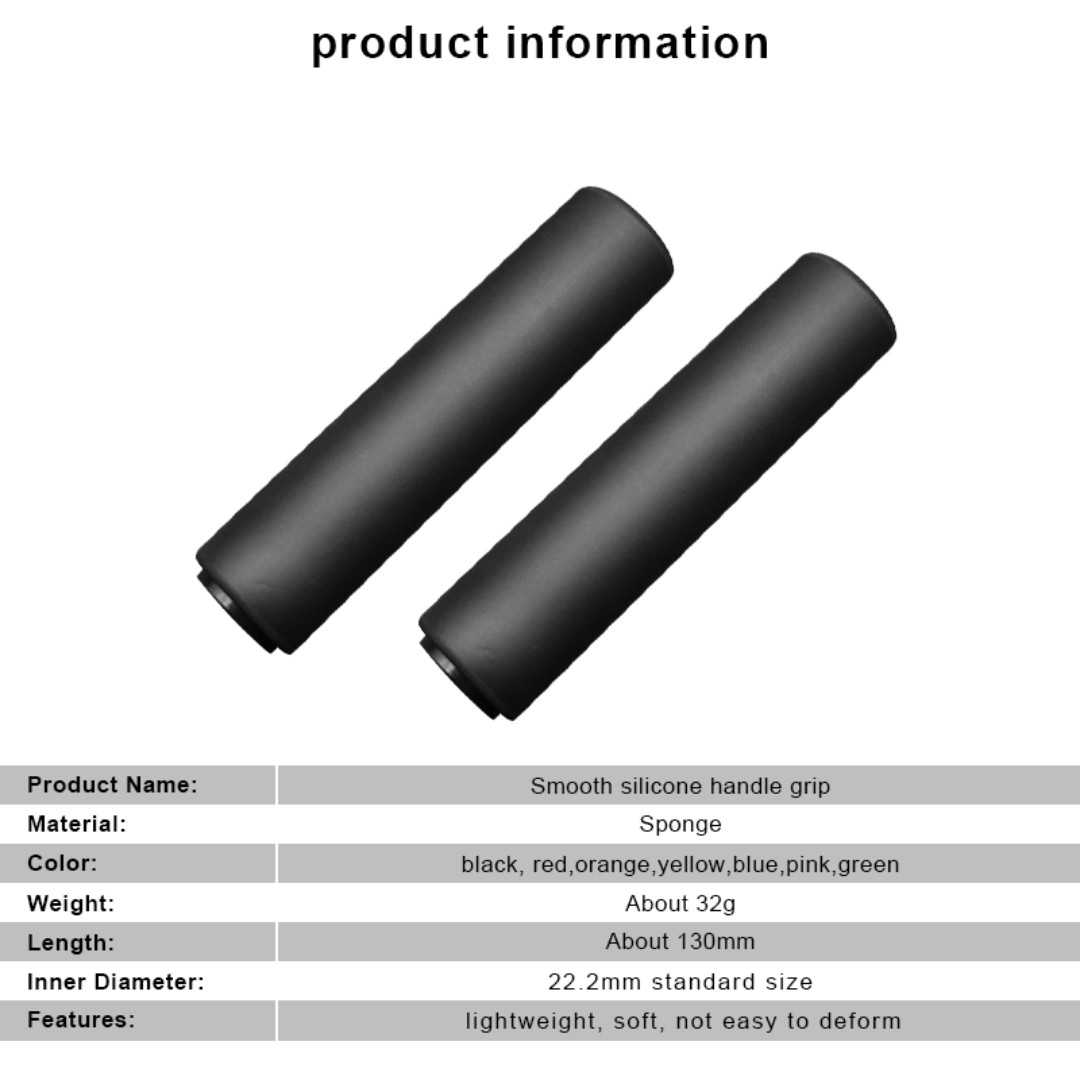 Bicycle Grips Silicone Sponge Soft For Mountain Bike Handlebar Cover Anti Skid*