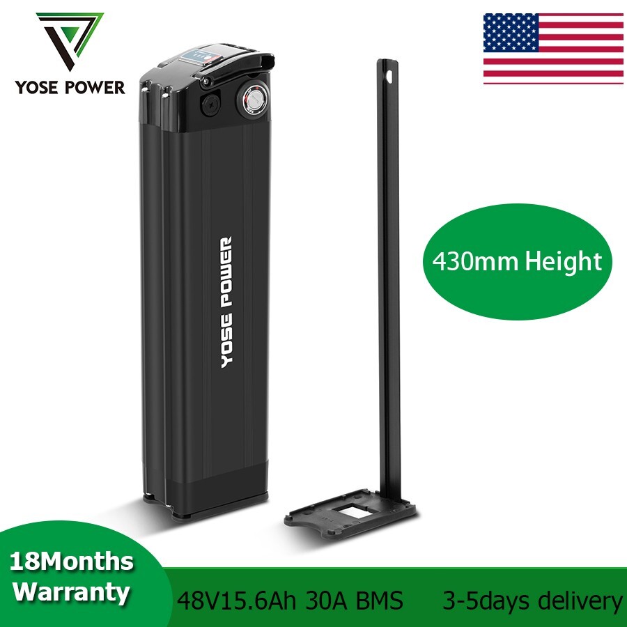 48V 15.6Ah ECOTRIC Hammer Fat Tire Ebike Battery Hammer FAT20850C Bike Battery
