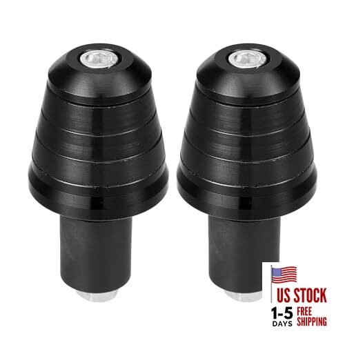 Motorcycle Handlebar End Plug Aluminum Alloy 18mm-20mm 0.71″-0.79″ 33.5mm OD