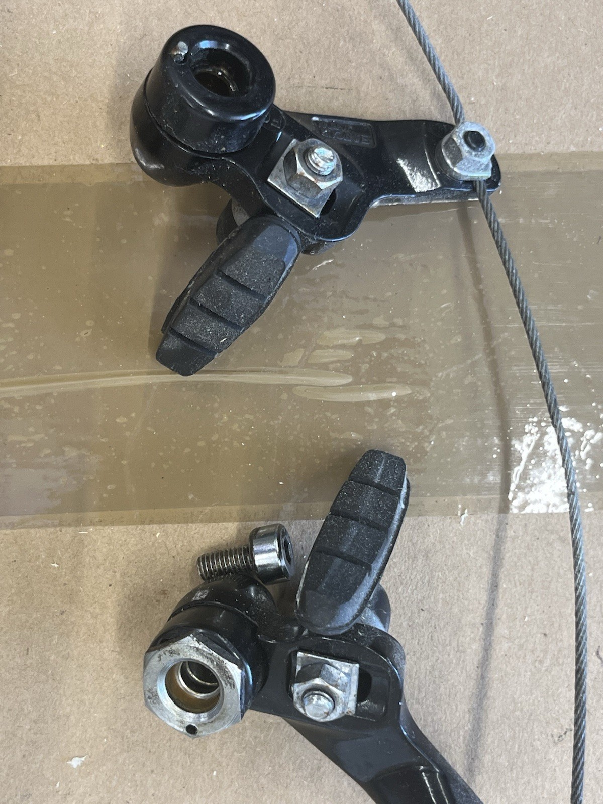 Suntour XC Front & Rear Cantilever Brake Set Pedersen self energizing