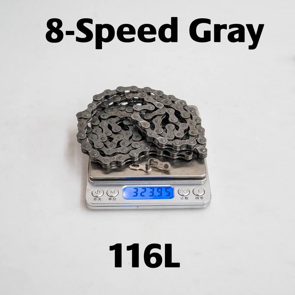 ZRACE Bike Chain 8 9 10 11 12 Speed MTB Road Bicycle Chain 114-126 Links