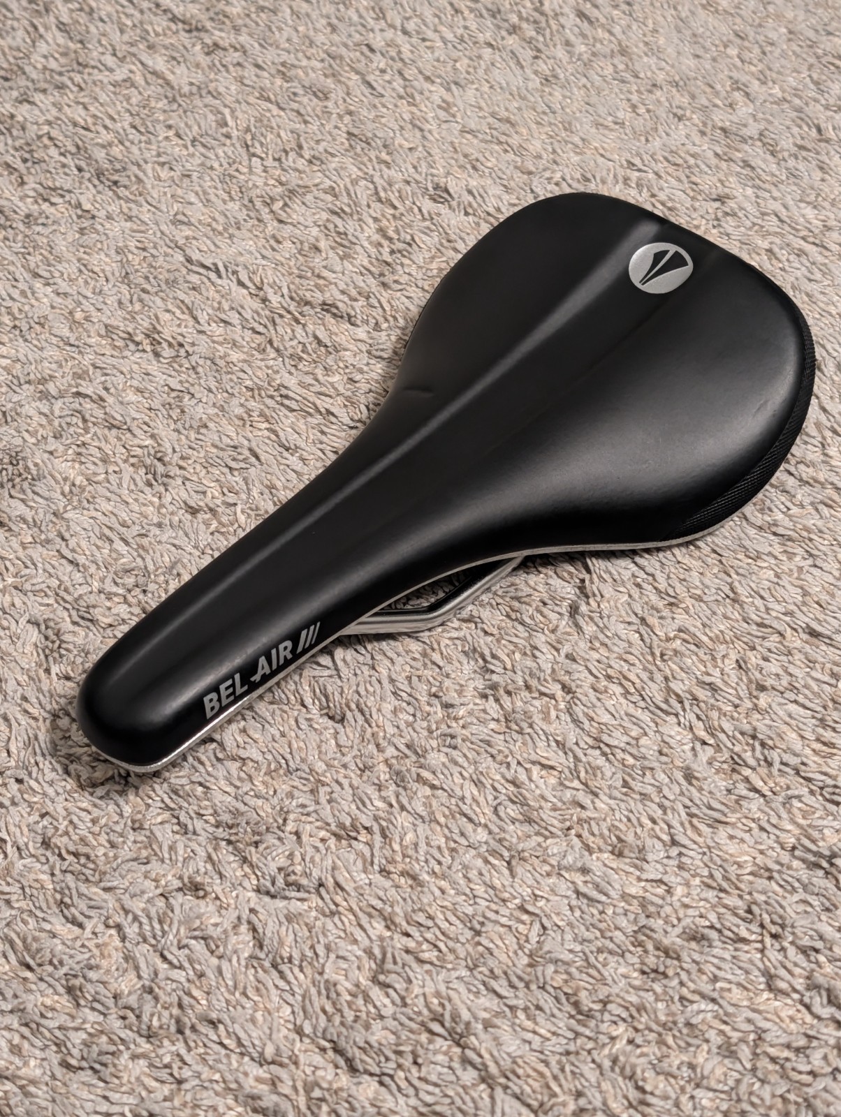 SDG Components Bel-Air V3 Limited Edition Galactic Lux-Alloy Saddle Silver 140mm
