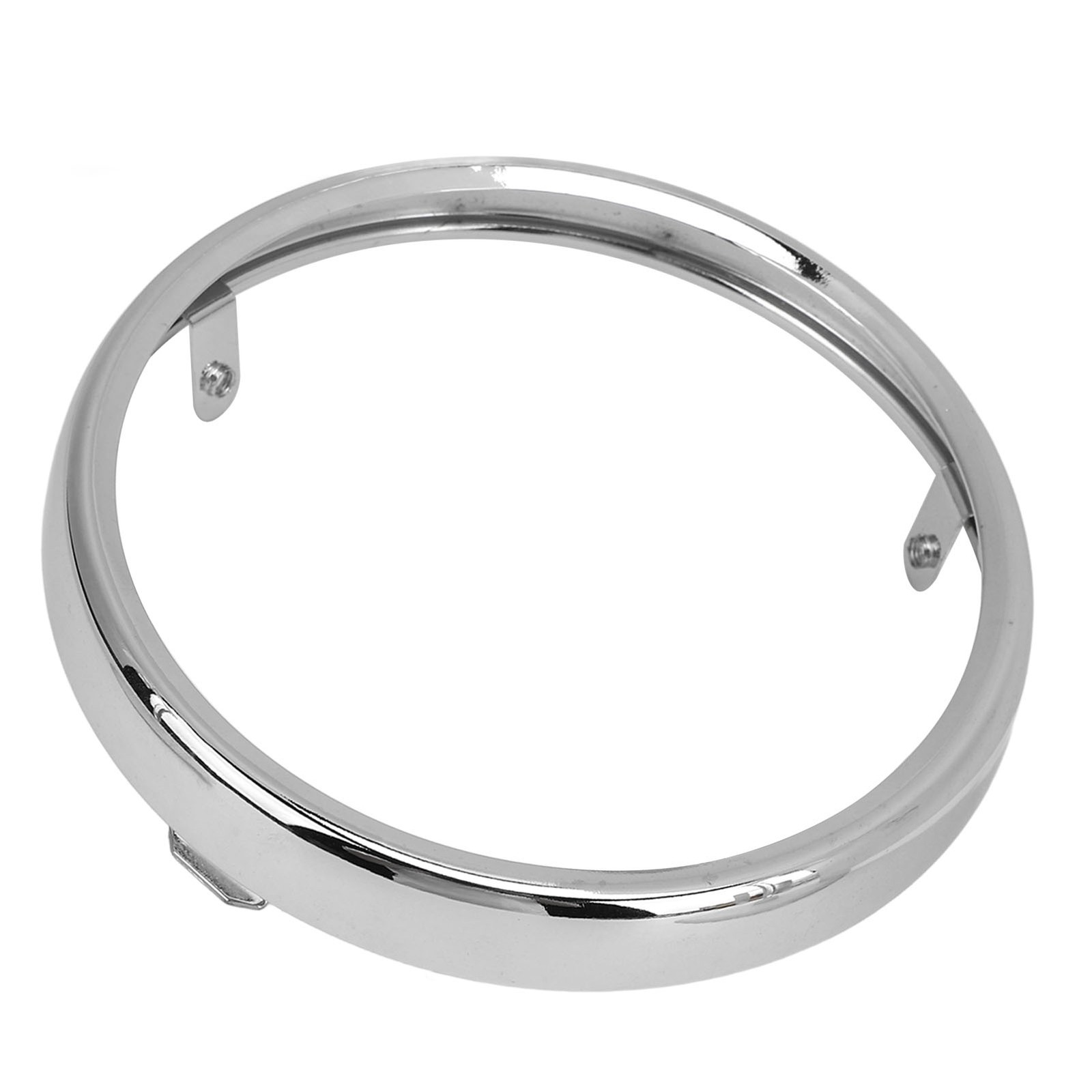 6in Motorcycle Headlight Ring Stylish Chrome Plated Smooth Surface Aluminum UIUW
