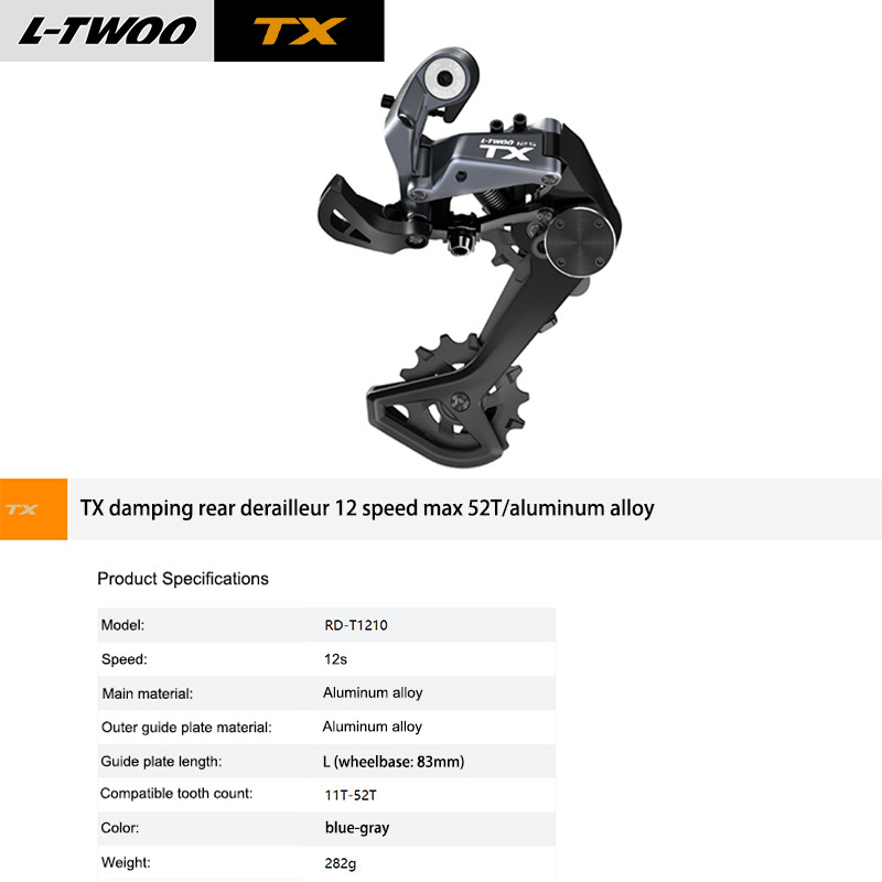 LTWOO TX 1×12 Speed mtb Bicycle Groupset Bike Shifter Derailleur Cassette Chain
