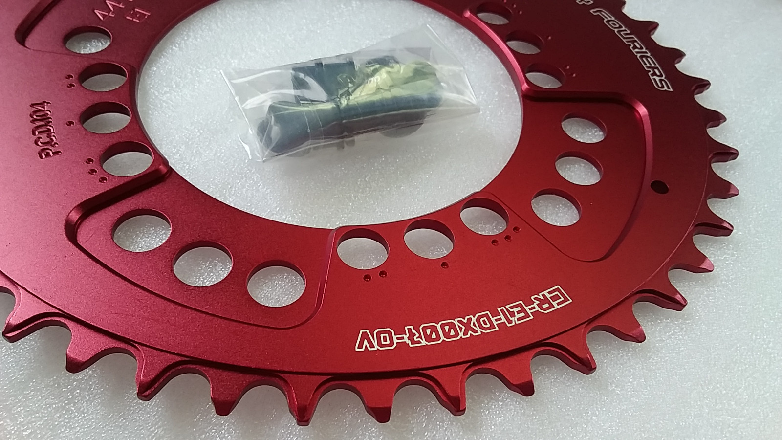 FOURIERS Oval BCD 104 Chainring 34T-48T Teeth Mountain Bike Bicycle Chainwheel E