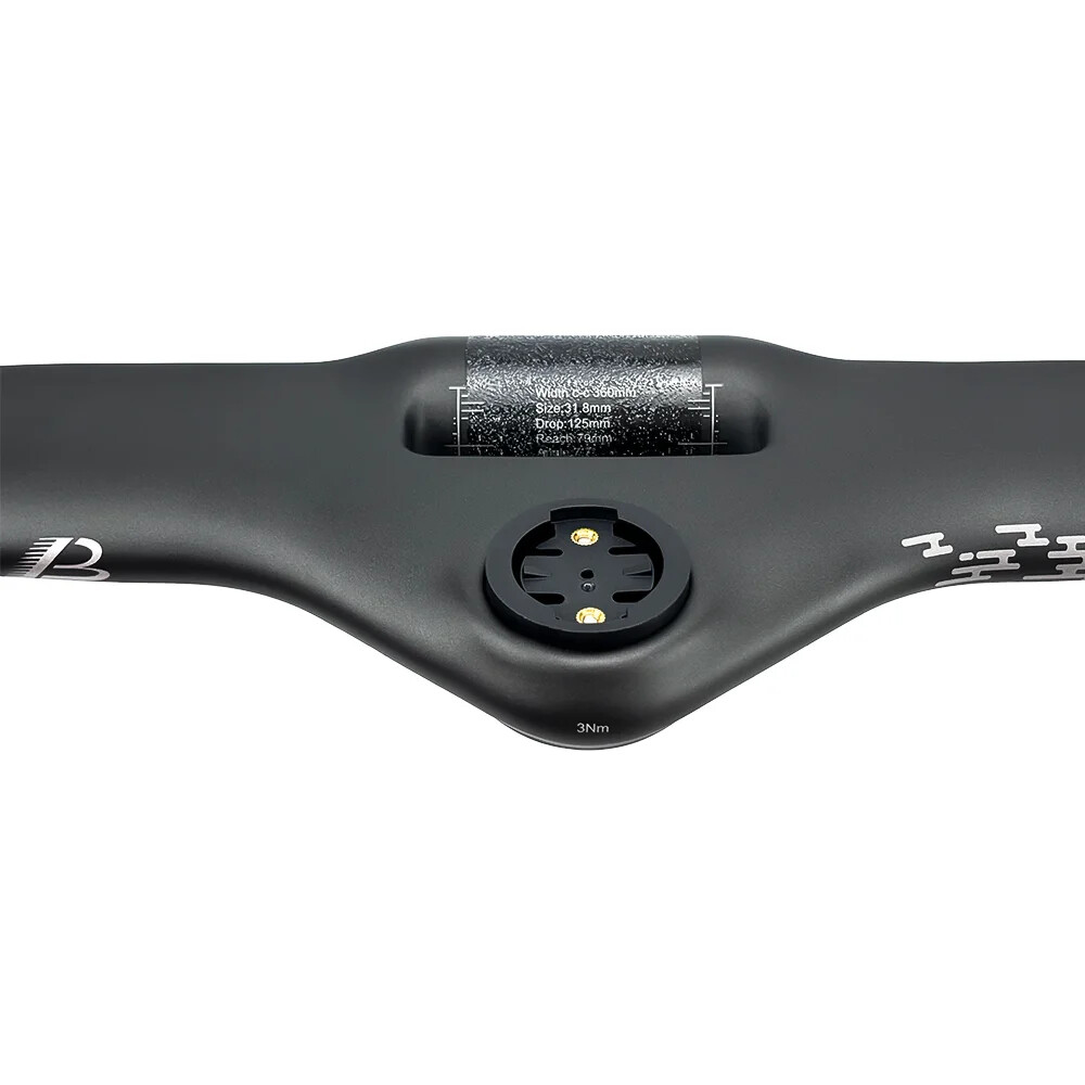 Carbon Track Bike Handlebar Full Internal Cable Routing Road Bicycle Handlebars